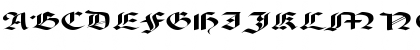 Download FZ GOTHIC 6 EX Normal Font Uppercase Preview