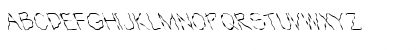 Download FZ HAND 1 WAVEY LEFTY Normal Font Uppercase Preview