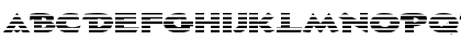 Download FZ JAZZY 32 STRIPED EX Normal Font Uppercase Preview