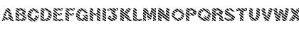 Download FZ JAZZY 36 STRIPED Normal Font Uppercase Preview