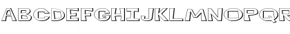Download FZ JAZZY 7 3D EX Normal Font Uppercase Preview