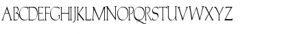 Download FZ ROMAN 2 COND Normal Font Uppercase Preview