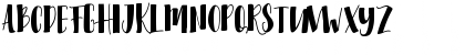 Download Millicious Regular Font Uppercase Preview