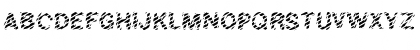 Download FZ UNIQUE 20 STRIPED Normal Font Uppercase Preview