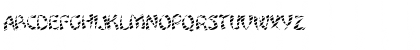Download FZ UNIQUE 22 STRIPED Normal Font Uppercase Preview