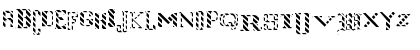 Download FZ UNIQUE 24 STRIPED Normal Font Uppercase Preview