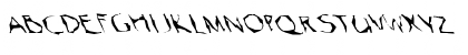 Download FZ WACKY 12 LEFTY Normal Font Uppercase Preview