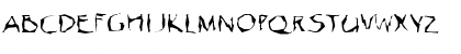 Download FZ WACKY 12 Normal Font Uppercase Preview