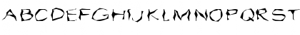 Download FZ WACKY 14 EX Normal Font Uppercase Preview