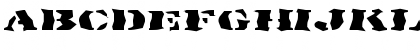 Download FZ WACKY 17 EX Normal Font Uppercase Preview