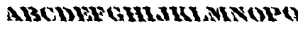 Download FZ WACKY 18 LEFTY Normal Font Uppercase Preview