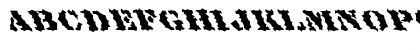 Download FZ WACKY 19 LEFTY Normal Font Uppercase Preview