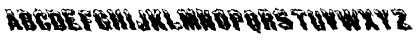 Download FZ WACKY 29 LEFTY Normal Font Uppercase Preview