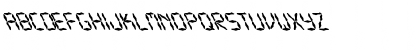 Download FZ WACKY 32 LEFTY Normal Font Uppercase Preview
