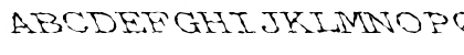 Download FZ WACKY 34 LEFTY Normal Font Uppercase Preview