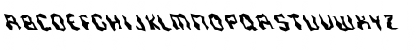 Download FZ WACKY 37 LEFTY Normal Font Uppercase Preview