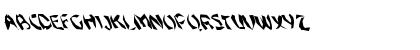 Download FZ WACKY 45 LEFTY Normal Font Uppercase Preview