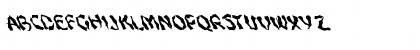 Download FZ WACKY 46 LEFTY Normal Font Uppercase Preview