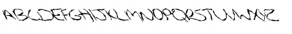 Download FZ WACKY 5 LEFTY Normal Font Uppercase Preview
