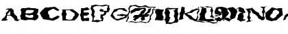 Download FZ WACKY 51 EX Normal Font Uppercase Preview