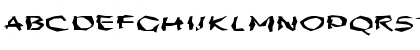 Download FZ WACKY 56 EX Normal Font Uppercase Preview