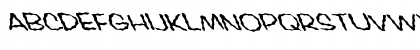 Download FZ WACKY 60 LEFTY Normal Font Uppercase Preview
