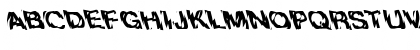 Download FZ WARPED 10 LEFTY Normal Font Uppercase Preview