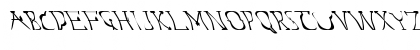 Download FZ WARPED 14 LEFTY Normal Font Uppercase Preview