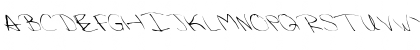 Download FZ WARPED 32 LEFTY Normal Font Uppercase Preview