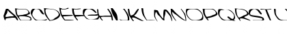 Download FZ WARPED 33 LEFTY Normal Font Uppercase Preview