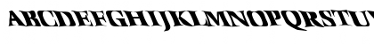 Download FZ WARPED 41 LEFTY Normal Font Uppercase Preview