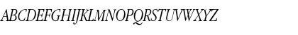Download Garamond Narrow Italic Font Uppercase Preview