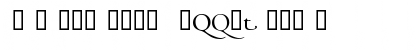 Download GaramondAlternateSSK Regular Font Uppercase Preview