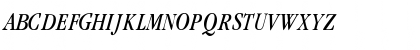 Download GaramondCondSSK Italic Font Uppercase Preview