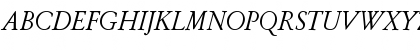 Download GaramondItalic Regular Font