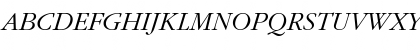 Download GaramondLitITC Italic Font