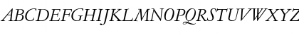 Download GaramondNo4TLig Italic Font