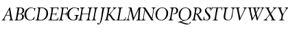 Download GaramondRetrospectiveSSK Italic Font