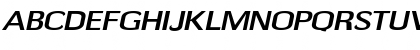 Download Gauss-Extended Italic Font Uppercase Preview