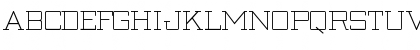 Download GE Acorn Block Caps Regular Font Uppercase Preview