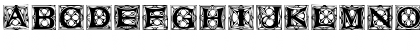 Download GE Crystal Block Caps Regular Font Uppercase Preview
