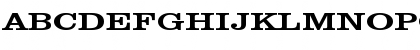 Download GettysburgExtended Regular Font Uppercase Preview