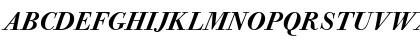 Download Giambattista BoldItalic Font Uppercase Preview