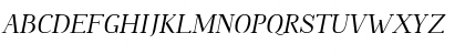 Download Omologo Personal Italic Font Uppercase Preview