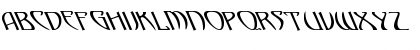 Download Gismonda Really Leftified Regular Font Uppercase Preview