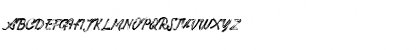 Download Paraf Regular Font Uppercase Preview
