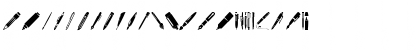 Download Pen Icons Regular Font Uppercase Preview