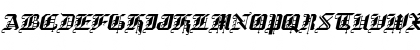 Download Gothic Italic Font Uppercase Preview