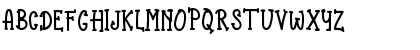 Download Pinnocio Regular Font Uppercase Preview