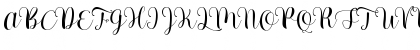 Download Pradyse Regular Font Uppercase Preview